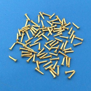 Brass nails 4mm (100 pcs) 真鍮の釘(100個)