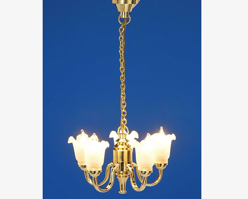 5 Up-arm chandelier MiniLux　５アームシャンデリア