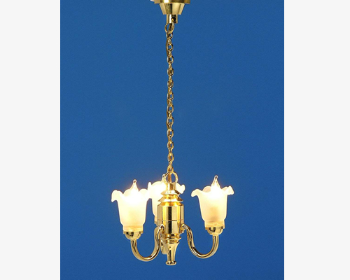 3 up-arm chandelier MiniLux　3アームシャンデリア