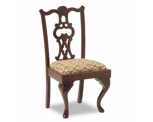 40027 Chippendale upholstered chairs, 2 piece チッペンデール 
