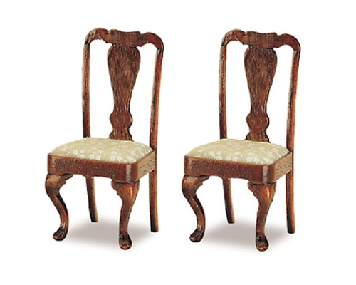 Queen Anne dining chairs (2)　クイーンアンの食卓椅子(2)