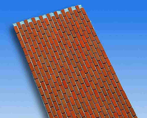 Clay bricks  mesh-mounted　クレイ・ブリックス