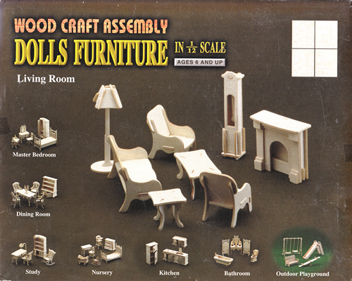 Wood Craft Assembly　かんたんキット　リビングルーム