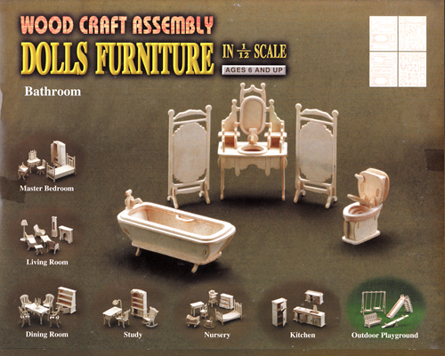 Wood Craft Assembly　かんたんキット　バスルーム