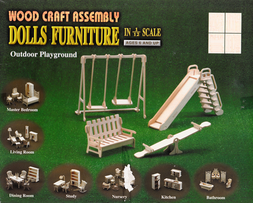 mg007 Wood Craft Assembly かんたんキット 外遊具セット | 西洋 