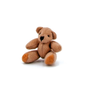 Teddy bear, brown　テディベア、茶色