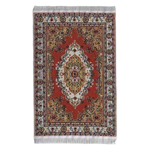 Oriental Rug, woven,  75 x 130 mm　オリエンタルカーペット（小）