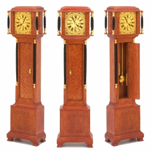 Biedermeier longcase clock　ビーダーマイヤー様式 ロングケース時計