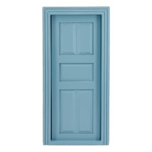 在庫限り Panel door, blue　パネルドア・ブルー