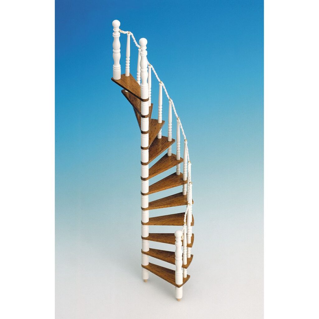 70115　Spiral staircase, kit, room height 280 mm　螺旋階段・キット(組立式)280㎜