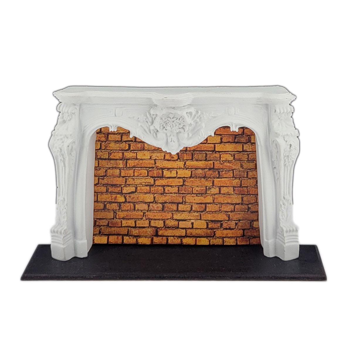 Rococo fireplace mantle　ロココ調暖炉